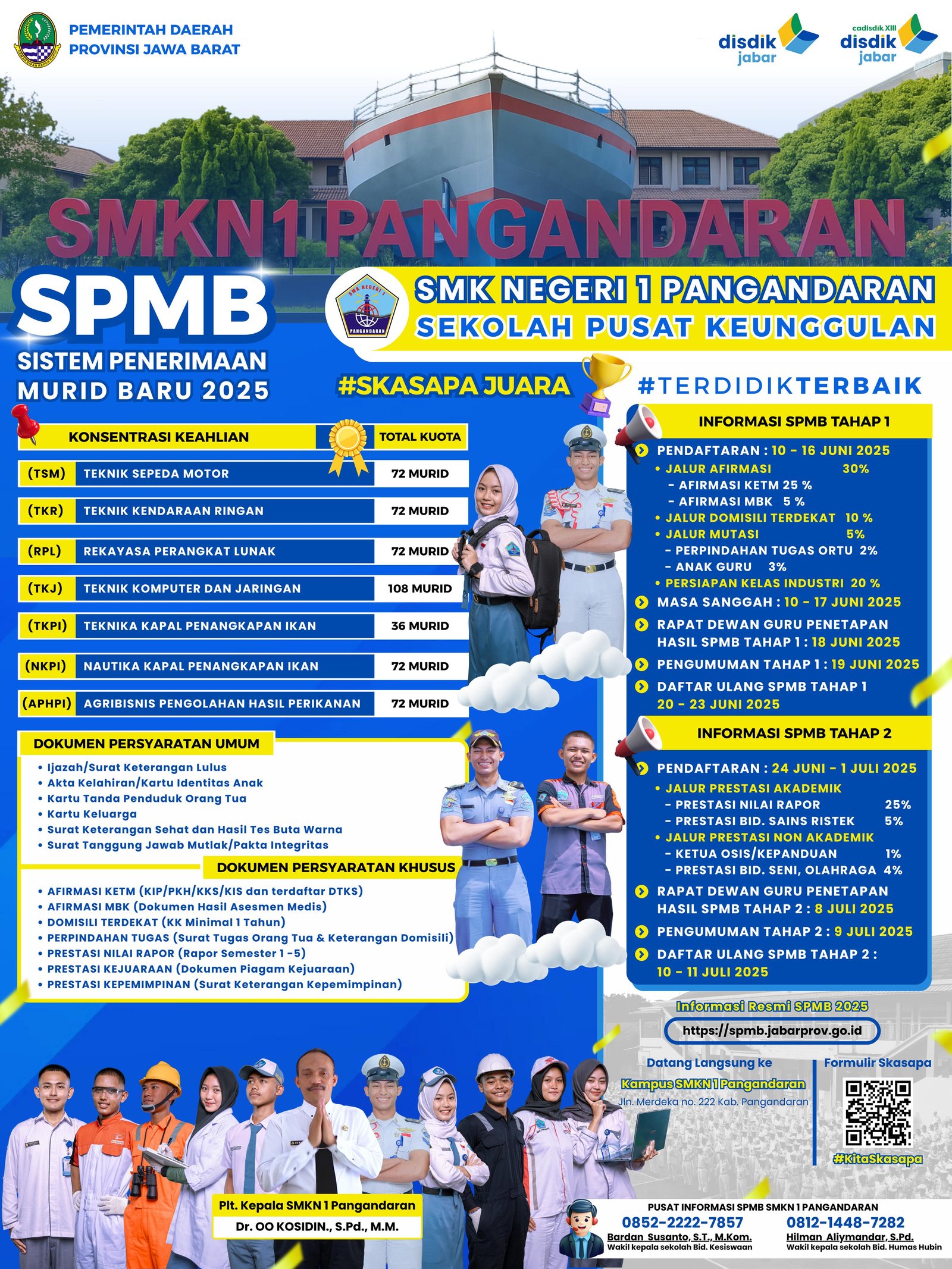 Banner SPMB SMKN 1 Pangandaran
